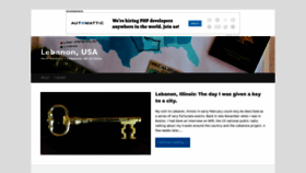 What Lebanonusa.com website looked like in 2020 (4 years ago)