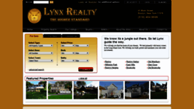 What Lynxrealty.com website looked like in 2020 (4 years ago)