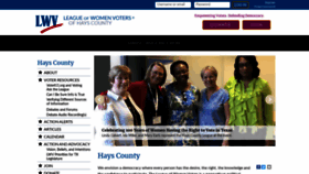 What Lwvhaysco.com website looked like in 2020 (6 years ago)