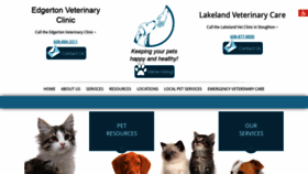 What Lakelandvetcare.com website looked like in 2020 (4 years ago)