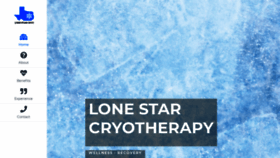 What Lonestarcryotherapy.com website looked like in 2020 (4 years ago)