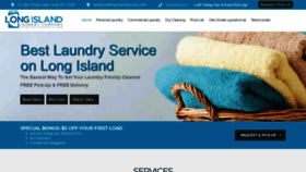 What Longislandlaundry.com website looked like in 2020 (4 years ago)