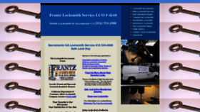What Locksmithsacramento.net website looked like in 2020 (4 years ago)