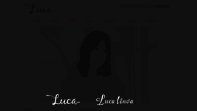 What Luca-hair.jp website looked like in 2020 (4 years ago)