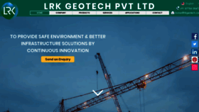 What Lrkgeotech.com website looked like in 2020 (4 years ago)
