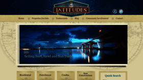 What Latitudesrealty.com website looked like in 2020 (4 years ago)