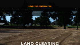 What Llewellynsconstruction.com website looked like in 2020 (4 years ago)
