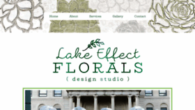 What Lakeeffectflorals.com website looked like in 2020 (4 years ago)