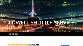 What Lowellshuttleservice.com website looked like in 2020 (4 years ago)