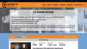 What Lagranderentals.com website looked like in 2020 (5 years ago)