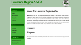 What Lawrenceregionaaca.com website looked like in 2020 (4 years ago)