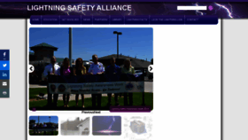 What Lightningsafetyalliance.org website looked like in 2020 (4 years ago)