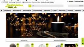 What Lichterkettenwelt.de website looked like in 2020 (4 years ago)