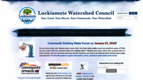 What Luckiamutelwc.org website looked like in 2020 (4 years ago)