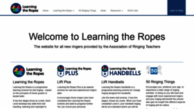 What Learningtheropes.org website looked like in 2020 (4 years ago)