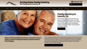 What Lincolnfamilydentist.com website looked like in 2020 (4 years ago)
