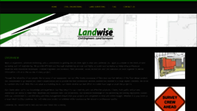 What Landwiseinc.com website looked like in 2020 (4 years ago)