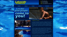 What Lakesidepoolsandconcrete.com website looked like in 2020 (4 years ago)