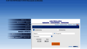 What Lunatrans.pl website looked like in 2020 (4 years ago)
