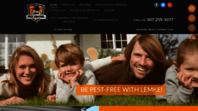 What Lemkepest.com website looked like in 2020 (4 years ago)