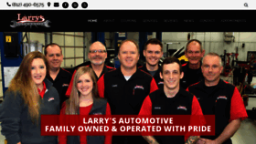 What Larrysautomotiverepair.com website looked like in 2020 (4 years ago)