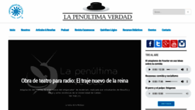 What Lapenultimaverdad.com website looked like in 2020 (4 years ago)