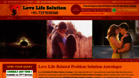 What Lovelifesolution.in website looked like in 2020 (4 years ago)
