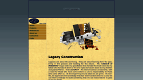 What Legacyconstruction.net website looked like in 2020 (4 years ago)