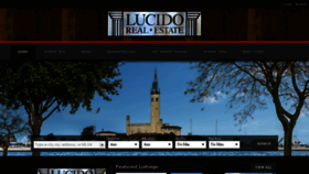 What Lucidorealestate.com website looked like in 2020 (4 years ago)