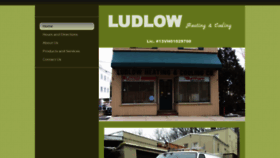 What Ludlowhvac.com website looked like in 2020 (4 years ago)