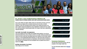 What Layerdental.com website looked like in 2020 (4 years ago)