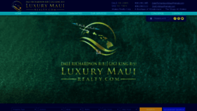 What Luxurymauirealty.com website looked like in 2020 (4 years ago)