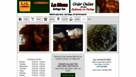 What Llhawaiianbbqcollege.com website looked like in 2020 (4 years ago)