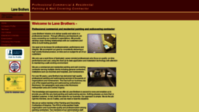 What Lanebrothers.net website looked like in 2020 (4 years ago)