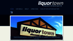 What Liquortownvestal.com website looked like in 2020 (4 years ago)