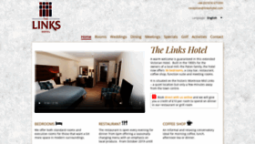 What Linkshotel.com website looked like in 2020 (4 years ago)