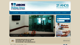What Laboreonline.com website looked like in 2020 (4 years ago)