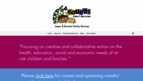 What Leapsnbounds.org website looked like in 2020 (4 years ago)