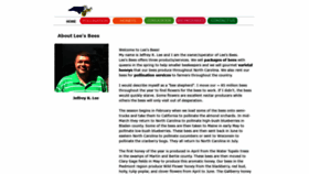 What Leesbees.org website looked like in 2020 (4 years ago)