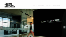 What Lancelawson.co.nz website looked like in 2020 (4 years ago)