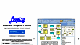 What Looping-mcd.fr website looked like in 2020 (4 years ago)