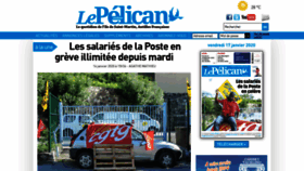 What Lepelican-quotidien.fr website looked like in 2020 (4 years ago)