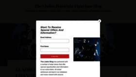 What Lladroblog.com website looked like in 2020 (4 years ago)