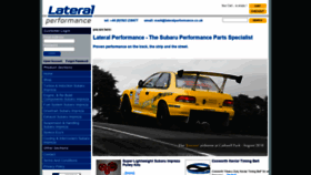 What Lateralperformance.co.uk website looked like in 2020 (4 years ago)