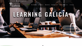 What Learninggalicia.com website looked like in 2020 (4 years ago)