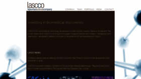 What Lascco.com website looked like in 2020 (4 years ago)