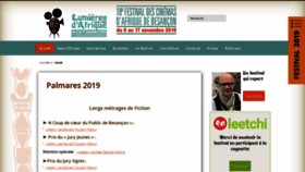 What Lumieresdafrique.com website looked like in 2020 (4 years ago)