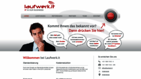 What Laufwerk.it website looked like in 2020 (4 years ago)