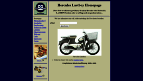 What Lastboy.de website looked like in 2020 (4 years ago)