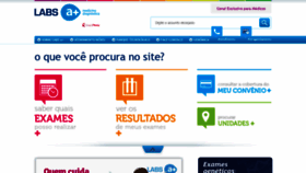 What Labsamais.com.br website looked like in 2020 (4 years ago)